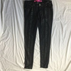 Tribal Print Skinny Jeans